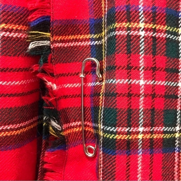 James Pringle Weavers of Inverness, Clueless, Wool Plaid Skirt, Scotland, Size34 - Picture 3 of 10